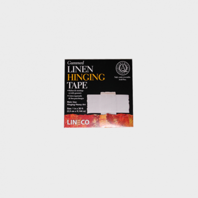 hinging tapes gummed lineco
