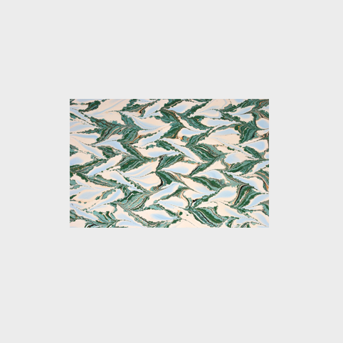 Hand Marbled Paper Metallic - Image 8