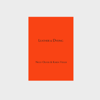 Leather and Dyeing Booklet